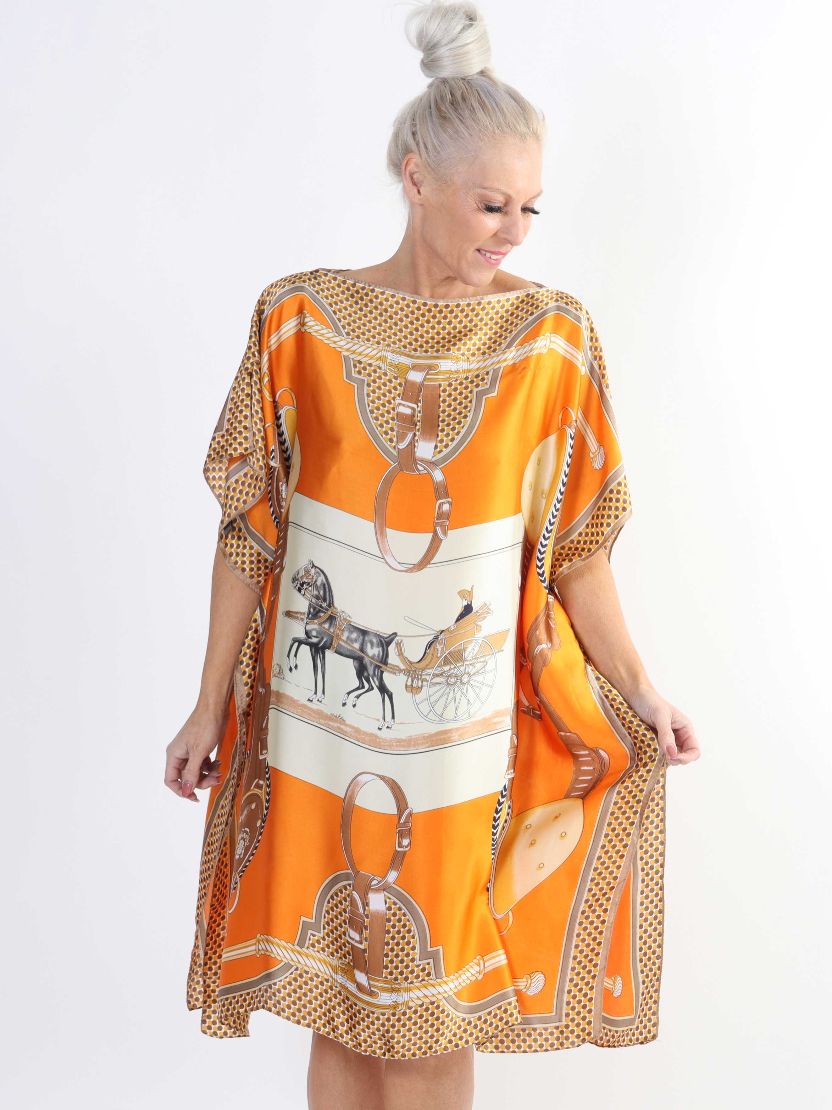 Emily - Lätt och luftig plus size-tunika i viskos och siden